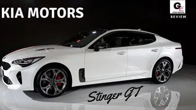 kia Stinger GT | white | walkaround review | actual look !!!! - YouTube