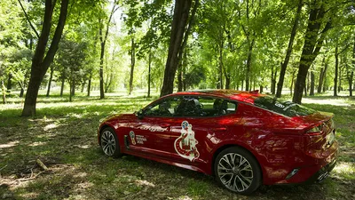 Kia Stinger, I Рестайлинг 2.0 AT (247 л.с.) 4WD Лифтбек — купить в  Красноярске. Автомобили на интернет-аукционе Au.ru