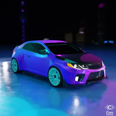 ArtStation - Kia Cerato / Forte Koup Widebody Kit - Cars Everyone