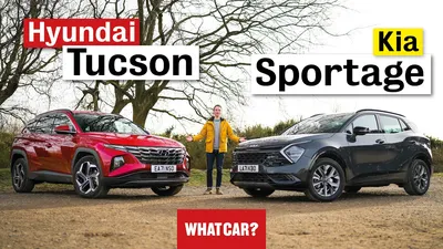 NEW Kia Sportage vs Hyundai Tucson review – best hybrid SUV? | What Car? -  YouTube