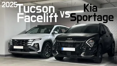 Compare Hyundai Tucson Hybrid to Kia Sportage Hybrid 2023 Models