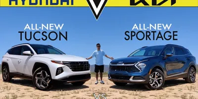 FAMILY FIGHT! — 2023 Kia Sportage Hybrid vs. 2022 Hyundai Tucson Hybrid:  Faceoff Comparison - Car Confections