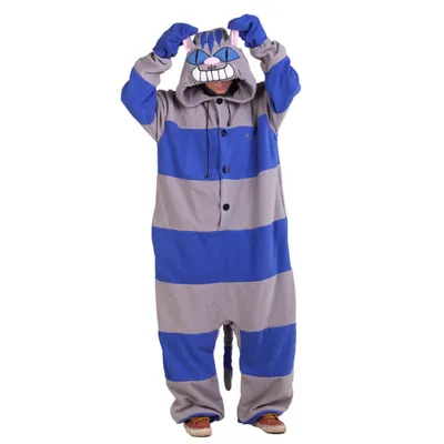 ᐉ Кигуруми-пижама Кот Чи S 145-155 см Серый (6028/S)
