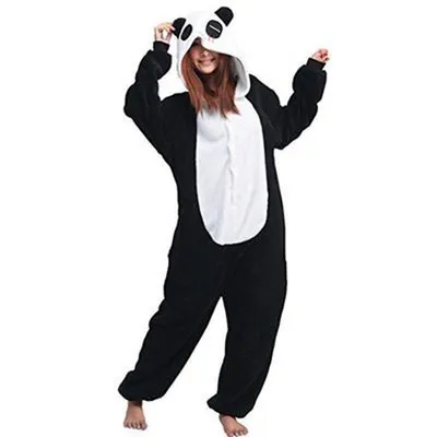 WOTOGOLD животное косплей костюм панда унисекс для взрослых кигуруми  комбинезон пижамы одежда для сна ночное белье – лучшие товары в  онлайн-магазине Джум Гик