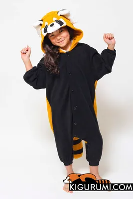 Kids Red Panda Kigurumi Ages 5-9 | Panda onesie, Onesie costumes, Animal  onesie
