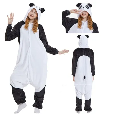 Red Panda Kigurumi Onesie Pajamas Animal Costumes for Kids