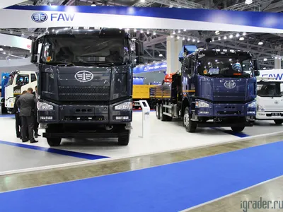На российском рынке начинают доминировать китайские грузовики