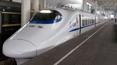 Быстроходный поезд Китая стоковое фото. изображение насчитывающей поезда -  33758332