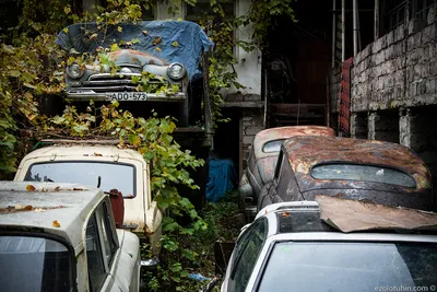 Кладбище автомобилей по-грузински