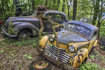 Кладбище автомобилей или музей? | Виктор Борисов | Дзен