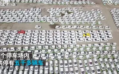 ФОТОФАКТ. Штрафплощадка в Мариуполе превратилась в огромное кладбище  автомобилей | ОстроВ