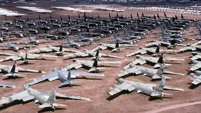 В США обнаружено «Кладбище самолетов Второй мировой войны» (12)