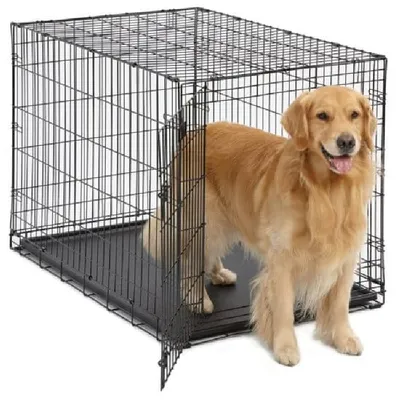 Клетка для собаки \"Комфорт\" в квартиру - YouTube
