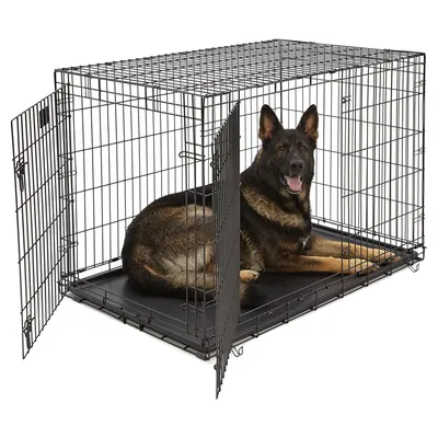 Клетки для собак и кошек - Клетка-переноска \"Roklet \"для собак с  металлическим поддоном № 3 ( 610 х 460 х 530 мм. ) складная
