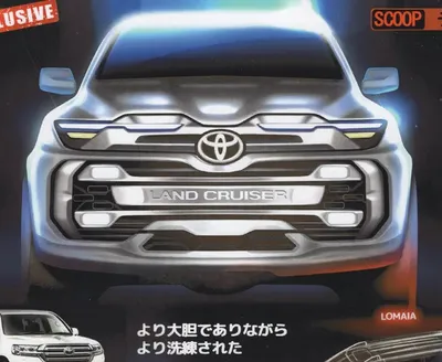Toyota представила обновленный Land Cruiser Prado 2024 | Фоторепортаж