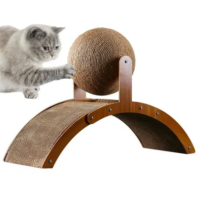 Когтеточка – это необходимый предмет мебели живя с котом - Счастливая Лапка