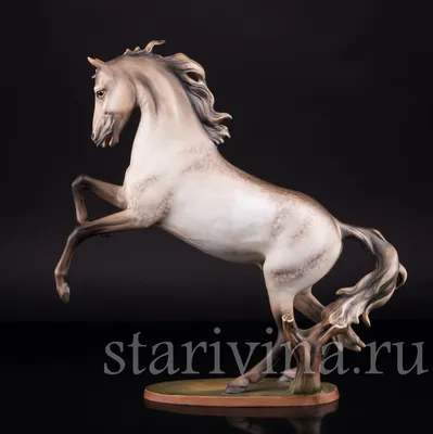 Купить фарфоровую статуэтку Конь на дыбах, Kaiser, Германия, до 1990 г по  низким ценам - Старивина