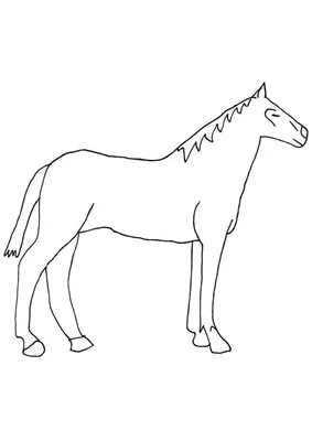 Лошадь из пенопласта