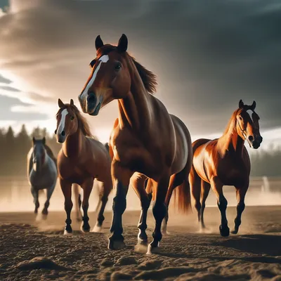 Эх , кони мои кони, кони в …» — создано в Шедевруме