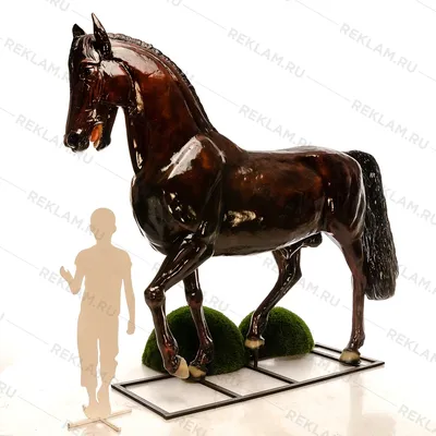 Купить статуэтку конь на дыбах, антикварные статуэтки кони, скульптура конь  марли