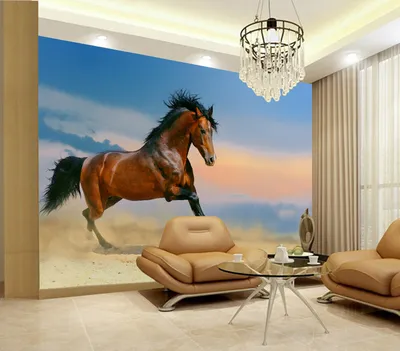 3D фотообои \"Лошадь\" (ID#637423068), цена: 345 ₴, купить на Prom.ua