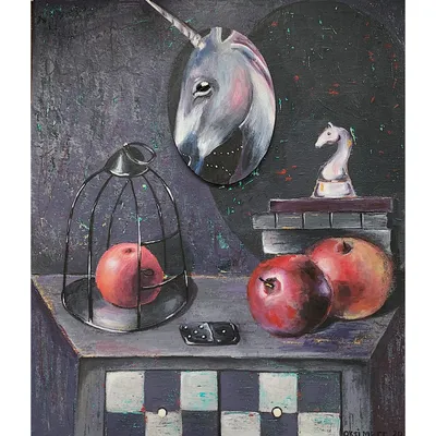 Кони в яблоках кони серые» — создано в Шедевруме