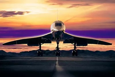 Французский Concorde после первого полета | Пикабу