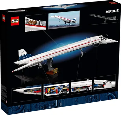Самолет конструктор Конкорд модель Concorde Airbus LEGO 191535496 купить за  11 459 ₽ в интернет-магазине Wildberries