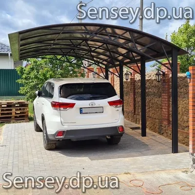 Консольный навес для авто всего за 79 200 ₴ ☆ Sensey-Dnepr