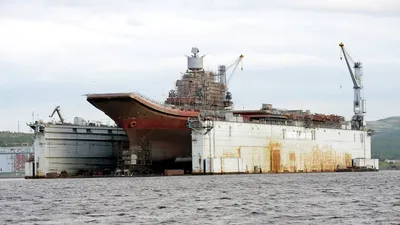 Коммерсантъ» оценил ущерб «Адмирала Кузнецова» от пожара в ₽95 млрд — РБК