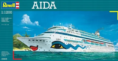 Купить сборную модель лайнера AIDA, масштаб 1:400 (Revell)