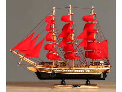 Купить Корабль сувенирный «Алые паруса» 43х8х37 см в Иркутске и Ангарске |  ТД Карс