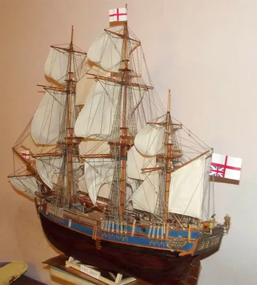 Модель корабля Корабль Его Величества «Баунти». Фото № 4
