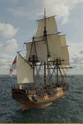 Сборная деревянная модель корабля Artesania Latina BOUNTY, 1/48 от компании  RCStore Unsorted в наличии