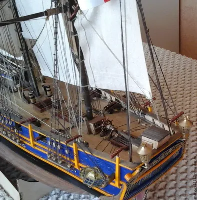 Парусный корабль - здание из деревянной антикварной модели Bounty  Редакционное Стоковое Изображение - изображение насчитывающей матрос,  корабль: 164864924
