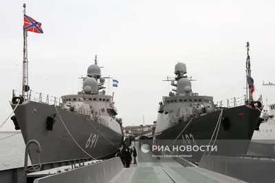Ракетный корабль \"Дагестан\" вступил в строй Каспийской флотилии | РИА  Новости Медиабанк