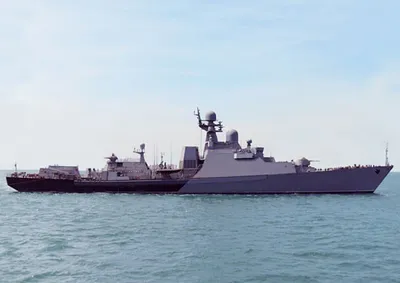 Корабль Каспийской флотилии «Дагестан» заступил на боевое дежурство