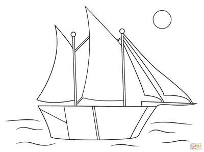 Как нарисовать КОРАБЛЬ / Урок рисования для детей от РыбаКит - YouTube