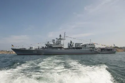 Николаев: флагман ВМС Украины фрегат \"Гетман Сагайдачний\" всё-таки был  затоплен