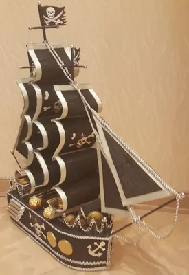 Пиратский корабль из конфет | Нижневартовск