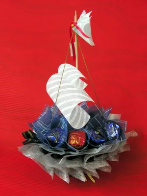 Корабль из конфет купить в городе Набережные Челны цена 1 500 руб.