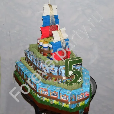 Детский торт Корабль