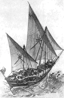 Корабль из  Синдбад-мореход 
