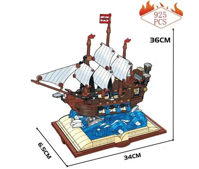 LEGO Конструктор пластиковый корабль Летучий Голландец Пираты
