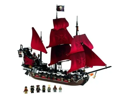 Конструктор Пираты Карибского моря Месть Королевы Анны / 1228 деталей S7322  купить с доставкой по выгодной цене - 3 150 руб.