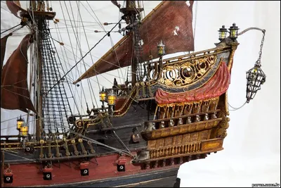 Конструктор \"Пиратский Корабль. Месть Королевы Анны\", 1436 деталей |  AliExpress