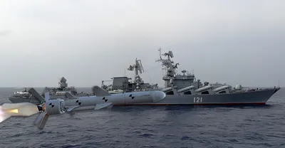 На крейсере Москва взорвался боезапас: причина