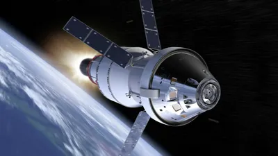 Космический корабль Orion завершил беспилотный полет на орбиту Луны - РИА  Новости, 11.12.2022
