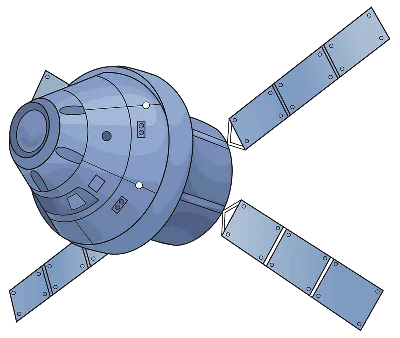 Космический корабль Orion впервые облетел вокруг Луны