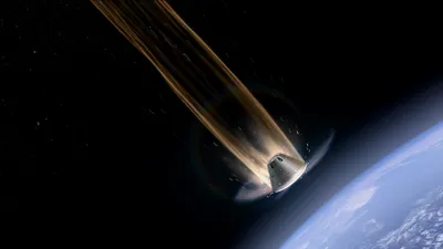 Космический корабль НАСА \"Орион\" приводнился в Тихом океане - BBC News  Русская служба